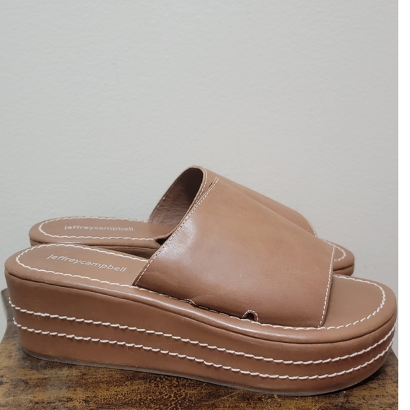 Jeffrey Campbell Platform Slide Sandals - Picture 6 of 11